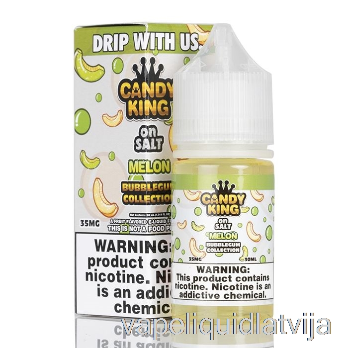 Melones Bubblegum Kolekcija - Candy King On Salt - 30ml 35mg Vape šķidrums